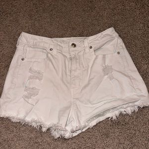 American Eagle White Shorts